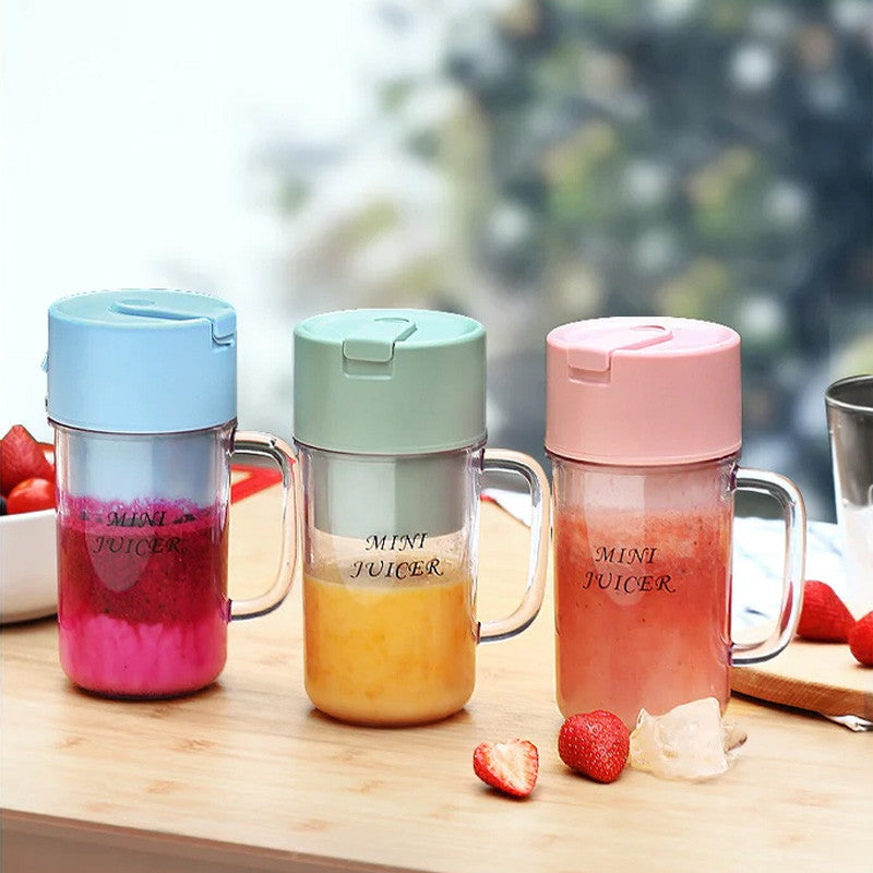 Rechargeable Mug Blender with Straw (Extra Large, 500mL)