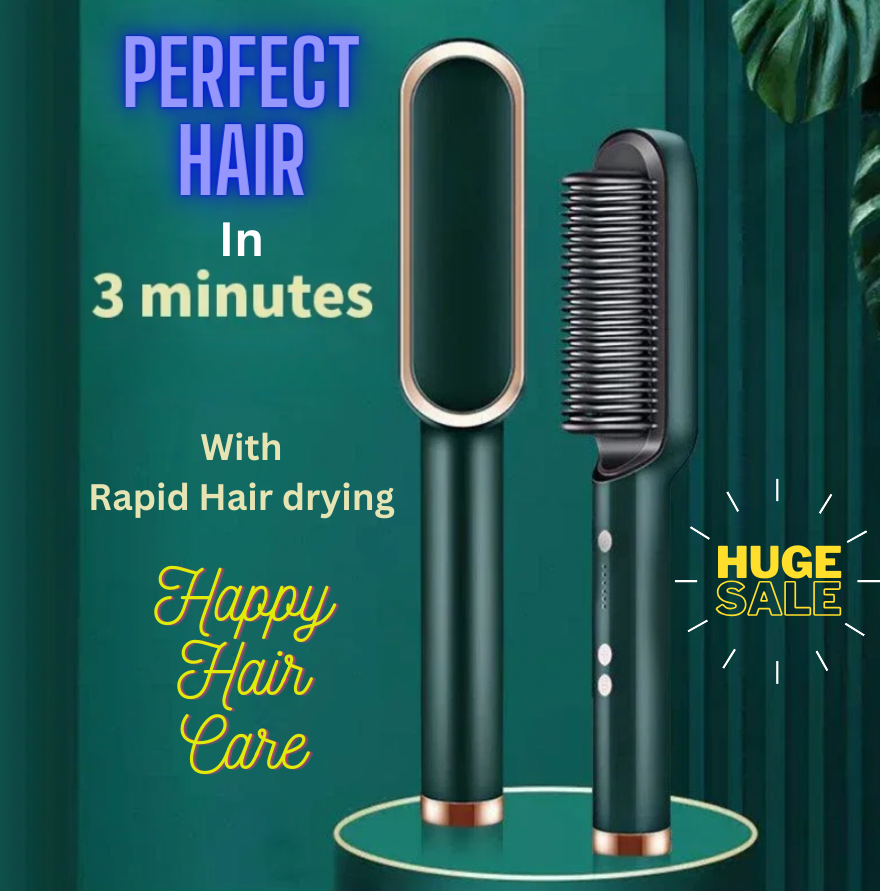 2 in 1 Hair Straightener - Temperature controlled