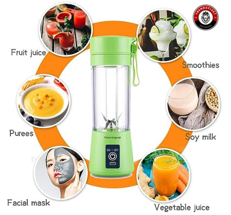 Powerful 6 Blades USB Rechargeable Juicer