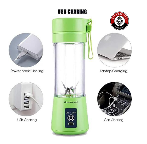 Powerful 6 Blades USB Rechargeable Juicer